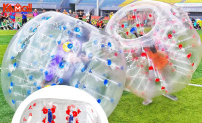 zorb ball downhill from Kameymall